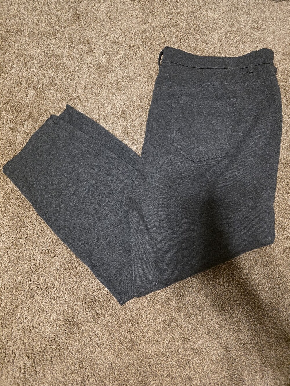 ๐ 3/$15 Gloria Vanderbilt Amanda 18W Straight Leg Stretch Gray Dress Pants - Picture 11 of 11